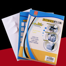 Lade das Bild in den Galerie-Viewer, GOLDEN Etiketten GOLDEN 100 Blatt, Etiketten Selbstklebend Bedruckbar Aufkleber A4