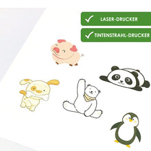 Lade das Bild in den Galerie-Viewer, GOLDEN Etiketten GOLDEN 100 Blatt, Etiketten Selbstklebend Bedruckbar Aufkleber A4