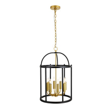 Lade das Bild in den Galerie-Viewer, Deckenleuchten Licht Erlebnisse Hängeleuchte Metall 8-flammig Hängelampe