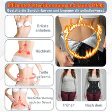 Lade das Bild in den Galerie-Viewer, GOLDEN Bauchweggürtel Schwitzgürtel Sauna Taillentrainer Damen & Herren zum Abnehmen