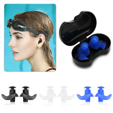 Lade das Bild in den Galerie-Viewer, GOLDEN Schwimm-Ohrstöpsel 3 Paar wasserdichte wiederverwendbare weiche Silikon Ohrstöpsel