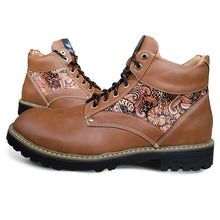 Lade das Bild in den Galerie-Viewer, GOLDEN Winterstiefel Herren Schnürung Lässige Herrenstiefel Outdoorwinterstiefel