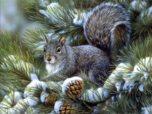 Lade das Bild in den Galerie-Viewer, Kreativset GOLDEN Diamond Painting Wandspiegel Rund Acryl