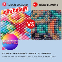 Lade das Bild in den Galerie-Viewer, GOLDEN Gemälde Diamond Painting zubehör bilder Weihnachten 30 x 40cm (Pferd)