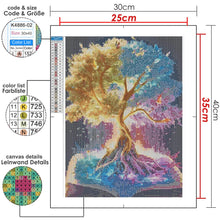 Lade das Bild in den Galerie-Viewer, GOLDEN Kreativset Diamond Painting zubehör bilder(Baum des Lebens)