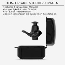 Lade das Bild in den Galerie-Viewer, GOLDEN Schwimm-Ohrstöpsel 3 Paar wasserdichte wiederverwendbare weiche Silikon Ohrstöpsel