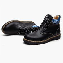 Lade das Bild in den Galerie-Viewer, GOLDEN Winterstiefel Herren Schnürung Lässige Herrenstiefel Outdoorwinterstiefel