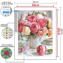 Lade das Bild in den Galerie-Viewer, GOLDEN Kreativset GOLDEN Diamond Painting zubehör bilder Weihnachten (Tisch und Vase)