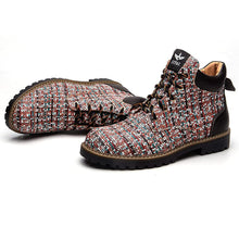 Lade das Bild in den Galerie-Viewer, GOLDEN Winterstiefel Herren Schnürung Lässige Herrenstiefel Outdoorwinterstiefel