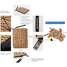 Lade das Bild in den Galerie-Viewer, GOLDEN Yogamatte Faltbar rutschfest Schadstofffrei, 1,5mm Dünne Leicht ökologische Reise Matte/Handtuch aus Naturkautschuk, Waschbar mit Tasche Tragegurt aus Kork Order PU, Hot Yoga Bikram