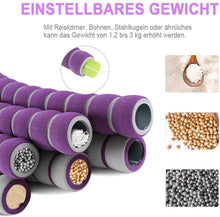 Lade das Bild in den Galerie-Viewer, GOLDEN Hula-Hoop-Reifen Hula Hoop für Erwachsene & Kinder zur Gewichtsabnahme und Massage