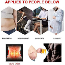 Lade das Bild in den Galerie-Viewer, GOLDEN Bauchweggürtel Schwitzgürtel Sauna Taillentrainer Damen & Herren zum Abnehmen