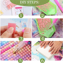 Lade das Bild in den Galerie-Viewer, Kreativset GOLDEN Diamond Painting zubehör bilder Weihnachten -Augen