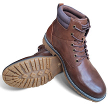 Lade das Bild in den Galerie-Viewer, GOLDEN Winterstiefel Herren Schnürung Lässige Herrenstiefel Winterstiefel