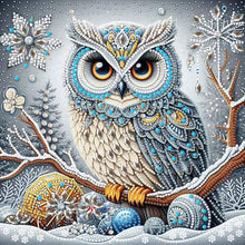 Lade das Bild in den Galerie-Viewer, Kreativset Diamond Painting zubehör bilder Weihnachten geformte Diamanten 35x35cm