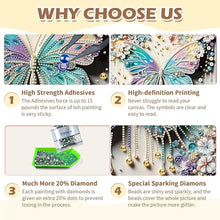 Lade das Bild in den Galerie-Viewer, Kreativset Diamond Painting zubehör bilder Weihnachten geformte Diamanten 35x35cm