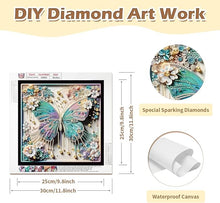 Lade das Bild in den Galerie-Viewer, Kreativset Diamond Painting zubehör bilder Weihnachten geformte Diamanten 35x35cm