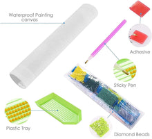 Lade das Bild in den Galerie-Viewer, Kreativset GOLDEN Diamond Painting zubehör bilder Weihnachten -Augen