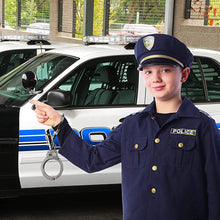 Lade das Bild in den Galerie-Viewer, GOLDEN Spielzeug-Polizei Polizei Handschellen Kinder aus Metall Mit Schlüssel