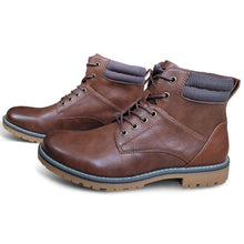 Lade das Bild in den Galerie-Viewer, GOLDEN Winterstiefel Herren Schnürung Lässige Herrenstiefel Winterstiefel