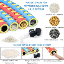 Lade das Bild in den Galerie-Viewer, GOLDEN Hula-Hoop-Reifen Hula Hoop für Erwachsene & Kinder zur Gewichtsabnahme und Massage