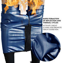 Lade das Bild in den Galerie-Viewer, GOLDEN Leggings Sauna Hose Schwitzhose zum Abnehmen Bauch Weg Shaper Jogginghose