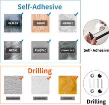 Lade das Bild in den Galerie-Viewer, GOLDEN Küchenrollenhalter Küchenrollenhalter Ohne Bohren, Edelstahl 304 Papierhandtuchhalter