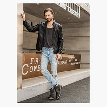 Lade das Bild in den Galerie-Viewer, GOLDEN Winterstiefel Herren Schnürung Lässige Herrenstiefel Outdoorwinterstiefel