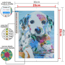 Lade das Bild in den Galerie-Viewer, Kreativset GOLDEN Diamond Painting zubehör bilder Weihnachten( Gersten-Dingo)