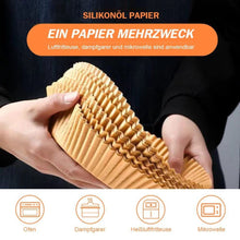 Lade das Bild in den Galerie-Viewer, GOLDEN Backpapier fettabsorbierendes Papier für Heißluftfritteuse, Wasserdicht Ölfest