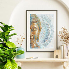 Lade das Bild in den Galerie-Viewer, Kreativset GOLDEN Diamond Painting zubehör bilder Weihnachten ( Buddha-Statue)
