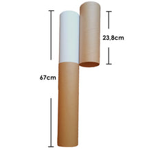 Lade das Bild in den Galerie-Viewer, Papierkarton Verpackungrolle