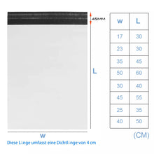 Lade das Bild in den Galerie-Viewer, GOLDEN Versandtasche Versandtaschen Versandbeutel Versandtüten Plastik Beutel 100 Stück