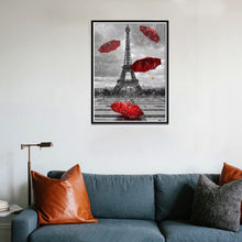 Lade das Bild in den Galerie-Viewer, Kreativset GOLDEN Diamond Painting zubehör bilder Weihnachten( Eiffelturm)
