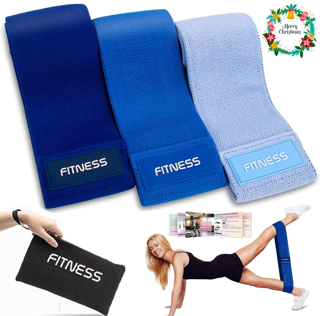 GOLDEN Trainingsbänder Fitnessband Hüftbänder Übungsband Sportband Widerstandsbänder Training