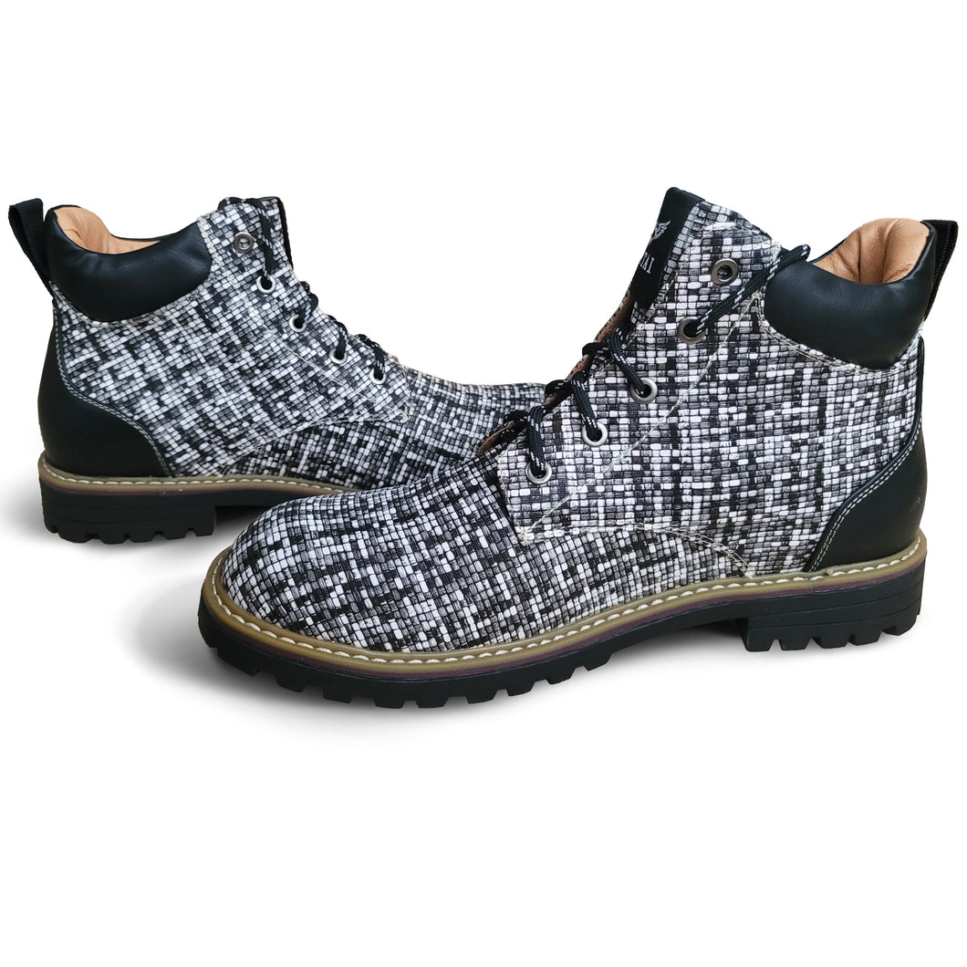 GOLDEN Winterstiefel Herren Schnürung Lässige Herrenstiefel Outdoorwinterstiefel