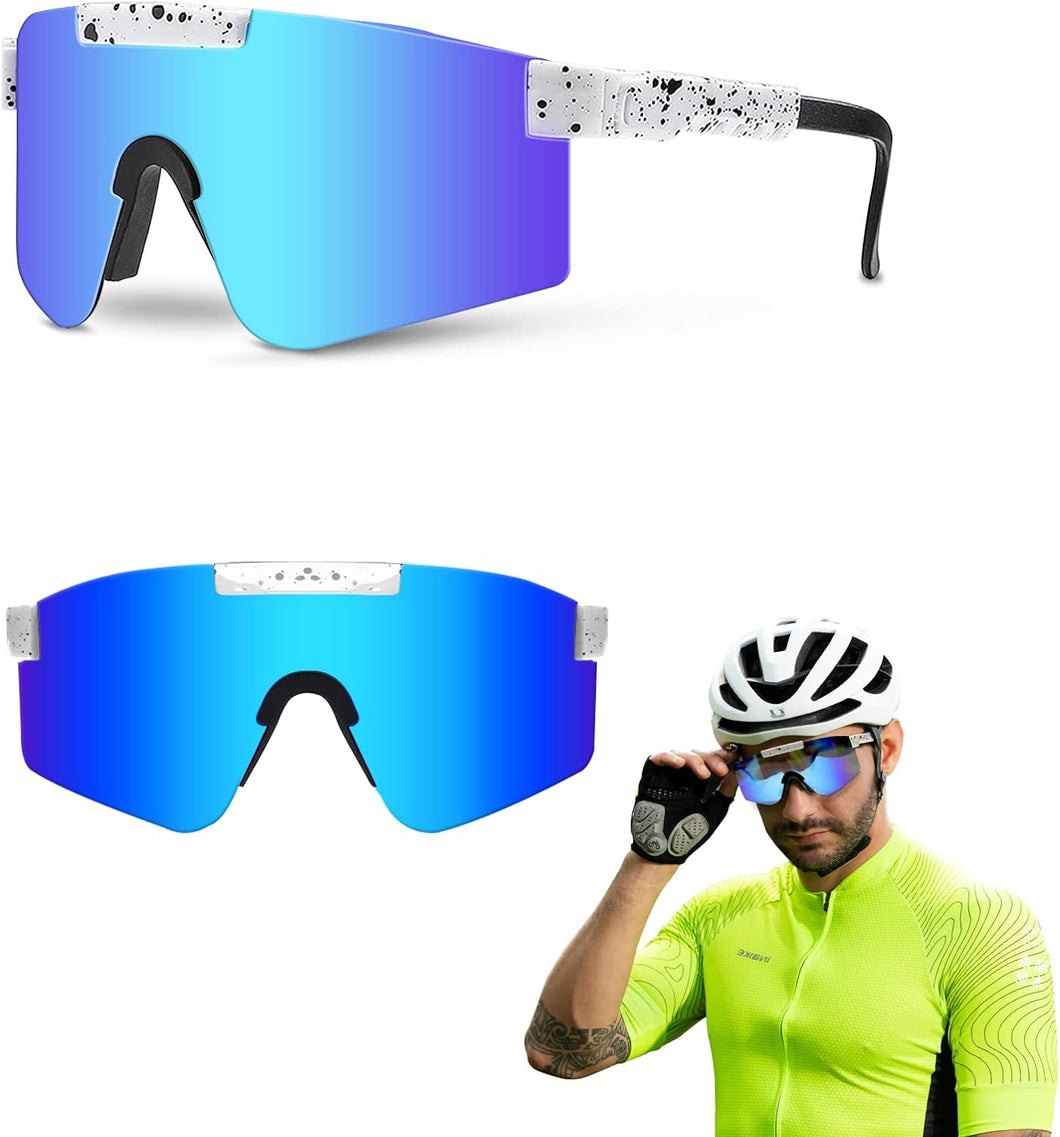 GOLDEN Sonnenbrille Schutzbrille Sportbrille  Fahrradbrille Brille UV 400