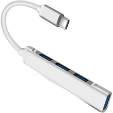 Lade das Bild in den Galerie-Viewer, Typ C C-Hub High Speed 4 Port Multi Splitter Adapter Computer-Adapter
