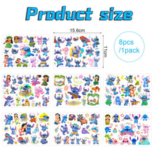 Lade das Bild in den Galerie-Viewer, Tattoo Kinder, 8 Blätter Tattoo Aufkleber, Cartoon Temporäre Tattoo
