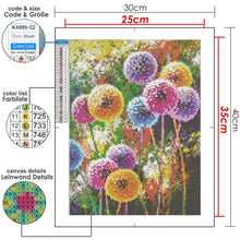 Lade das Bild in den Galerie-Viewer, GOLDEN KreativsetDiamond Painting zubehör bilder Weihnachten(Puschblumen)
