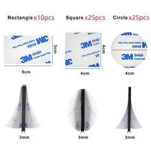 Lade das Bild in den Galerie-Viewer, Doppelklebeband 60 Stück Doppelseitiges Klebeband Extra Stark Schaumstoff Klebepads
