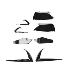 Lade das Bild in den Galerie-Viewer, TESLA MODELL Y 2020 AUF AERO KIT - Kohlefaser schwarz（Wassertransferdruck)
