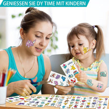Lade das Bild in den Galerie-Viewer, Tattoo Kinder, 8 Blätter Tattoo Aufkleber, Cartoon Temporäre Tattoo
