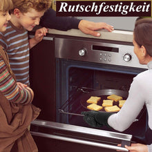 Lade das Bild in den Galerie-Viewer, GOLDEN Grillhandschuhe Grillhandschuhe hitzebeständig feuerfeste Kochhandschuhe für Grill BBQ
