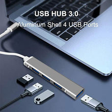 Lade das Bild in den Galerie-Viewer, Typ C C-Hub High Speed 4 Port Multi Splitter Adapter Computer-Adapter
