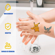 Lade das Bild in den Galerie-Viewer, Tattoo Kinder, 8 Blätter Tattoo Aufkleber, Cartoon Temporäre Tattoo
