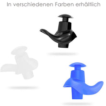 Lade das Bild in den Galerie-Viewer, GOLDEN Schwimm-Ohrstöpsel 3 Paar wasserdichte wiederverwendbare weiche Silikon Ohrstöpsel
