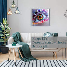 Lade das Bild in den Galerie-Viewer, Kreativset GOLDEN Diamond Painting zubehör bilder Weihnachten -Augen
