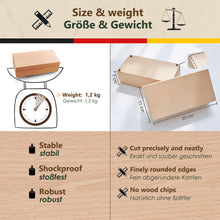 Lade das Bild in den Galerie-Viewer, Yogablock GOLDEN Yogablock Holz Supra Grip - ökologisch hergestellt -GOLDEN Yogaklotz aus Naturkork für Yoga und Pilates - Yoga Block für Anfänger und Fortgeschrittene
