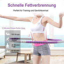 Lade das Bild in den Galerie-Viewer, GOLDEN Hula-Hoop-Reifen Hula Hoop für Erwachsene &amp; Kinder zur Gewichtsabnahme und Massage
